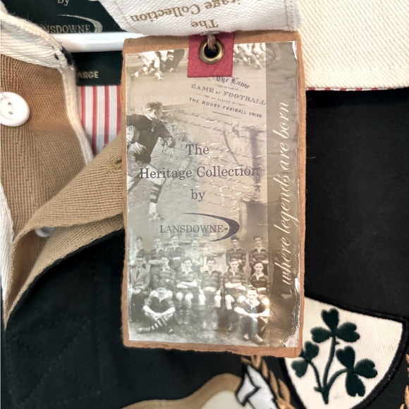 Lansdowne Heritage Collection Rugby Shirt from Ireland size XL NWT St PATTY's - Picture 7 of 16